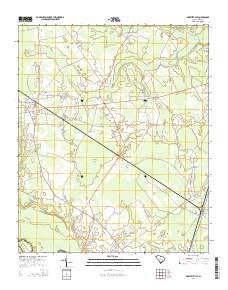Greeleyville 2014 topographic map thumbnail