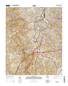 Greenville 2014 topographic map thumbnail