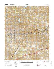 Greer 2014 topographic map thumbnail