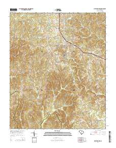Heath Springs 2014 topographic map thumbnail