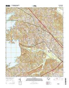 Irmo 2014 topographic map thumbnail