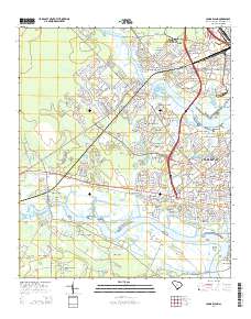 Johns Island 2014 topographic map thumbnail