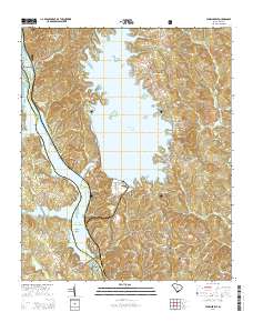 Jenkinsville 2014 topographic map thumbnail