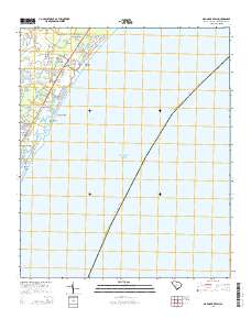 Magnolia Beach 2014 topographic map thumbnail