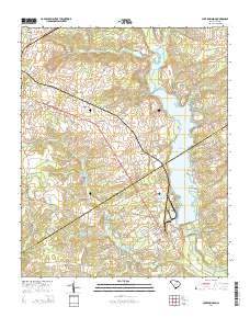Lake Robinson 2014 topographic map thumbnail