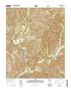 Lockhart 2014 topographic map thumbnail
