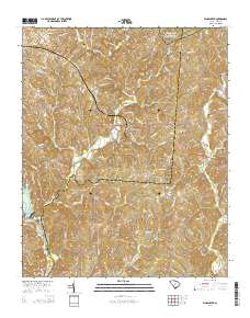 Kings Creek 2014 topographic map thumbnail