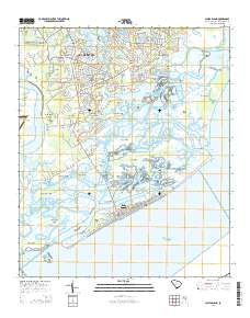 James Island 2014 topographic map thumbnail