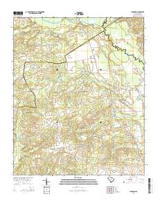 Lucknow 2014 topographic map thumbnail