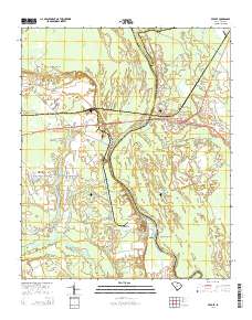 Pee Dee 2014 topographic map thumbnail