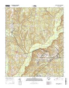 New Ellenton SW 2014 topographic map thumbnail