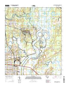 North Charleston 2014 topographic map thumbnail