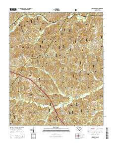 Newberry NW 2014 topographic map thumbnail