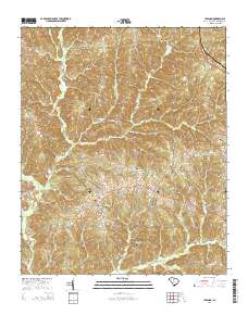 Lebanon 2014 topographic map thumbnail