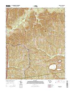 Ridgeway 2014 topographic map thumbnail