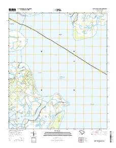 Saint Helena Sound 2014 topographic map thumbnail