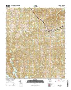 Prosperity 2014 topographic map thumbnail