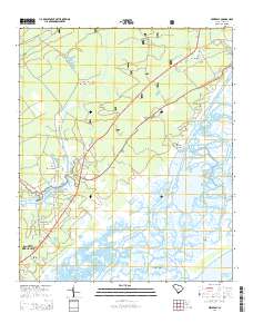 Sewee Bay 2014 topographic map thumbnail