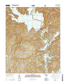 Salem 2014 topographic map thumbnail