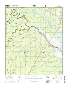 South Santee 2014 topographic map thumbnail