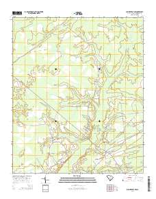 Summerville NW 2014 topographic map thumbnail