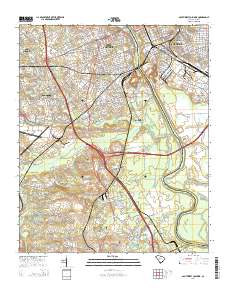 Southwest Columbia 2014 topographic map thumbnail