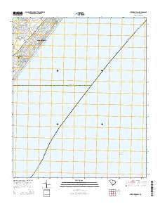 Surfside Beach 2014 topographic map thumbnail