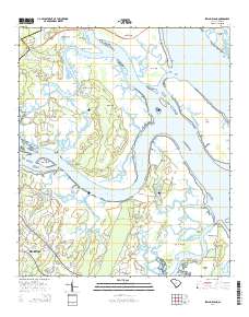 Spring Island 2014 topographic map thumbnail