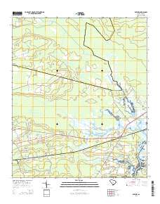 Ravenel 2014 topographic map thumbnail