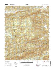 Standingstone Mountain 2014 topographic map thumbnail