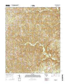 Taxahaw 2014 topographic map thumbnail