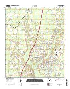 Walterboro 2014 topographic map thumbnail