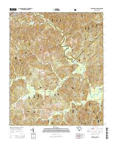 Whitmire South 2014 topographic map preview