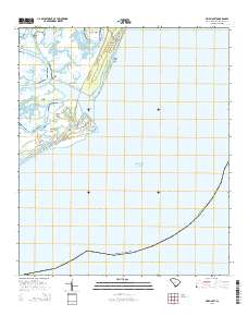 Fripp Inlet 2014 topographic map thumbnail