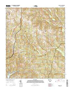 Cross Hill 2014 topographic map thumbnail