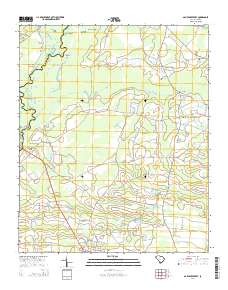 Galivants Ferry 2014 topographic map thumbnail