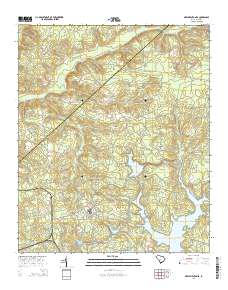 New Ellenton SE 2014 topographic map thumbnail