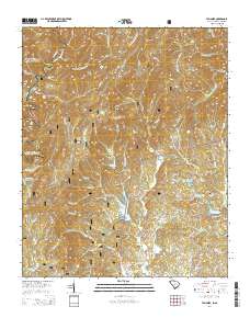 Tamassee 2014 topographic map thumbnail