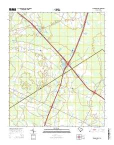 Wadboo Swamp 2014 topographic map thumbnail