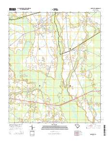 Mayesville 2014 topographic map thumbnail