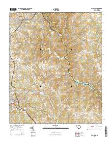 Belton East 2014 topographic map thumbnail