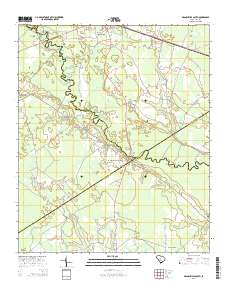 Branchville South 2014 topographic map thumbnail
