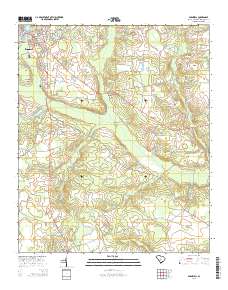 Barnwell 2014 topographic map thumbnail