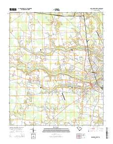 Darlington West 2014 topographic map thumbnail