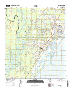 Brookgreen 2014 topographic map thumbnail