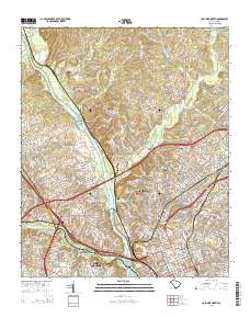 Columbia North 2014 topographic map thumbnail