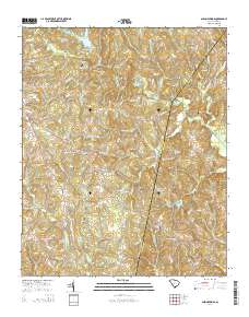 Glenn Springs 2014 topographic map thumbnail