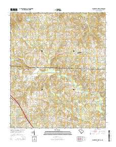 Fingerville West 2014 topographic map thumbnail