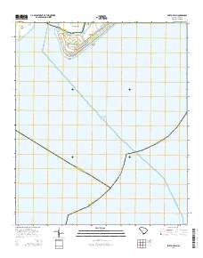 Edisto Beach 2014 topographic map thumbnail