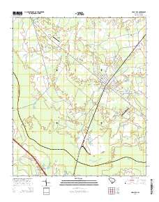 Holly Hill 2014 topographic map thumbnail